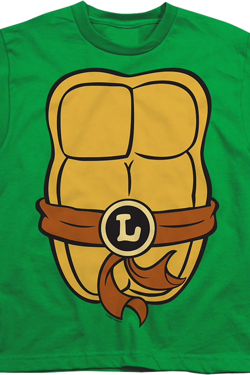 Youth Leonardo Teenage Mutant Ninja Turtles Costume Shirt