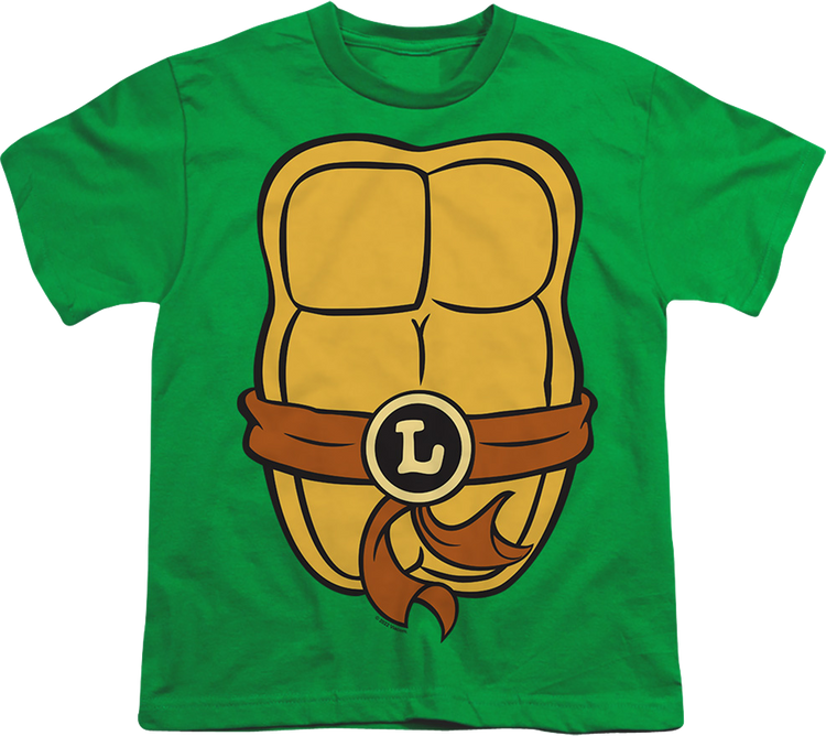 Youth Leonardo Teenage Mutant Ninja Turtles Costume Shirt