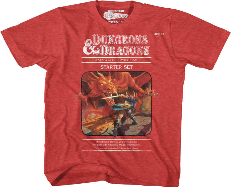 Youth Red Starter Set Dungeons & Dragons Shirt