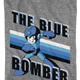 Youth Retro Blue Bomber Mega Man Shirt thumbnail