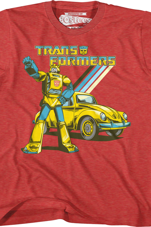 Youth Retro Bumblebee Transformers Shirt