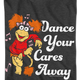 Youth Retro Dance Your Cares Away Fraggle Rock Shirt thumbnail