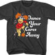 Youth Retro Dance Your Cares Away Fraggle Rock Shirt thumbnail
