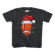 Youth Santa Football Shirt thumbnail