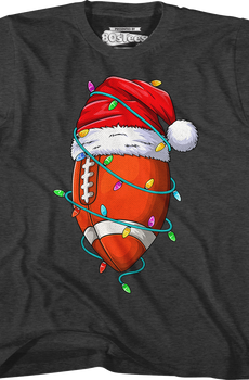 Youth Santa Football Shirt