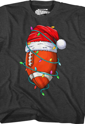 Youth Santa Football Shirt