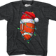 Youth Santa Football Shirt thumbnail