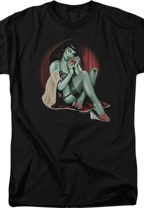 Zombie Pinup Girl T-Shirt