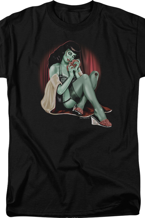 Zombie Pinup Girl T-Shirt